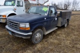 1994 Ford F350 Pickup With Steel Service Body, 2W