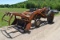 Oliver 880 Gas Tractor, Wide Front, Hydraulic Loader With Grapple Pallet Forks 82'' Bucket, 2588 Hou