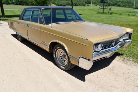 1967 Chrysler Newport Custom 4 Door Car, 97,947 Original Miles, 383ci Engine With 4 Barrel, Auto Tra