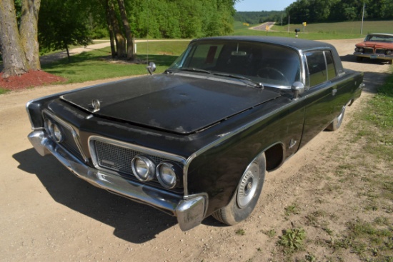 1964 Chrysler Imperial Crown Coupe, 2 Door, Black Leather, 413ci Engine, Auto Transmission, Runs And