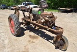 Oliver 60 Row Crop Tractor, Narrow Front, Clam Shell Fenders, Parts Tractor, PTO, SN: 610317