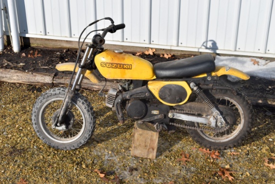 1979 JR50 Suzuki Motorcycle, Non Running, Motor Is Free, Vin:JR50-11290,