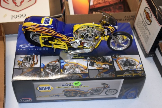 RC2 1/10th Scale NAPA Die Cast Drag Bike With Box