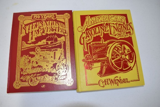 Hard Cover International Harvester Book, Hardcover American Saline Engine Book