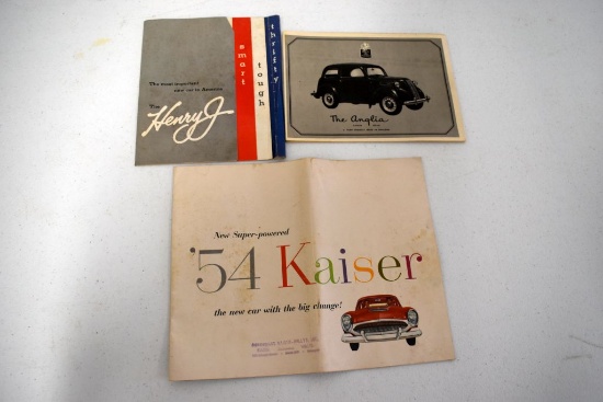 Angela Sales Brochure, Kaiser sales Brochure, 1954 Kaiser Sales Brochure