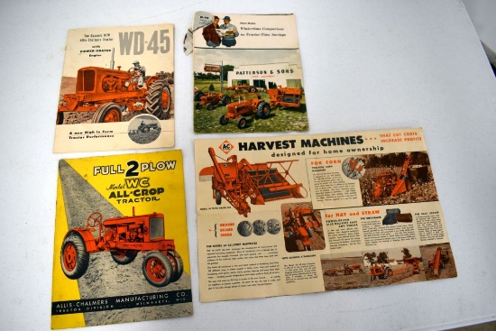 Allis Chalmers Sales Brochures