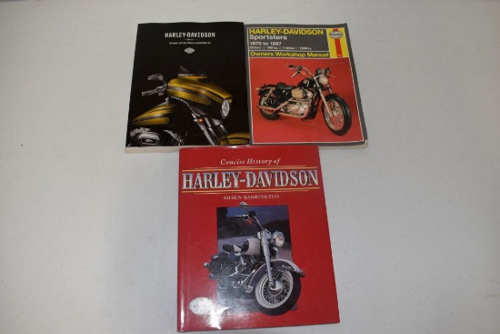 Harley Davidson Sportster Shop Manual, HD 2014 Catalog, Harley Davidson Hard Cover Book