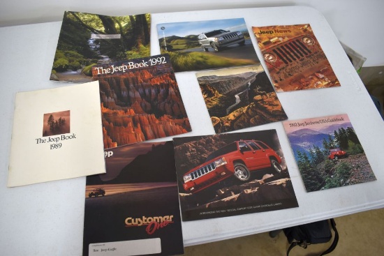 Assortment Of Jeep Sales Brochures, Cherokee, 96,07,01