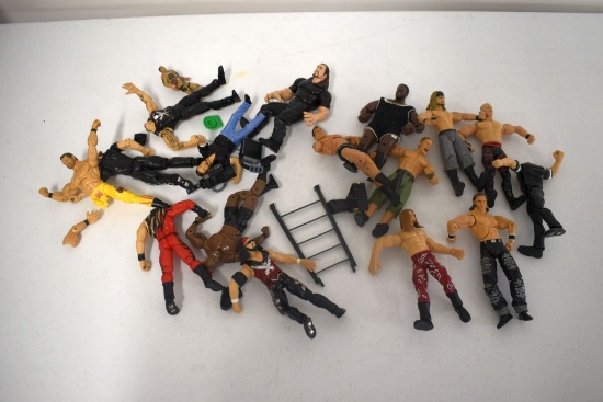 Assortment Of WWE Figurines, Loose
