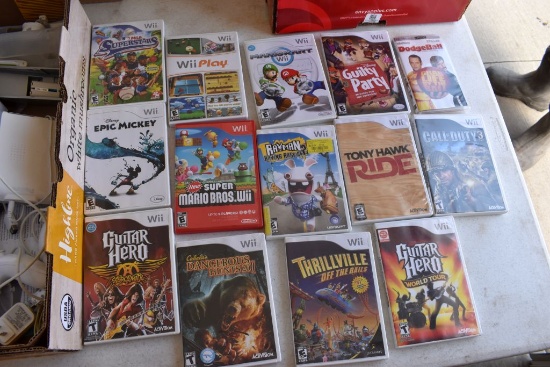 Assortment Of 13 Wii Games