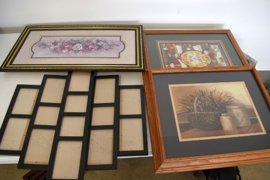 (4) Pictures In Frame
