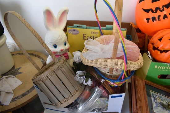 Easter Baskets And Easter Collectables