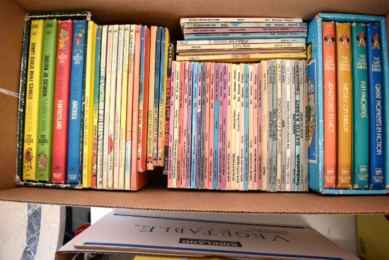 Assortment Of Walt Disney Hard Cover Books And Other Childrens Books
