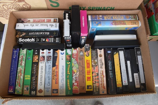 Assortment Of VHS Tapes