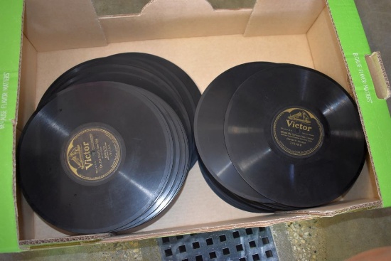 Large Assortment Of 50 Victor Records