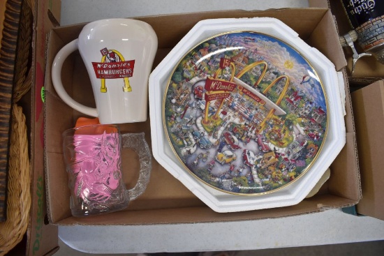 McDonalds Collector Plate, Mug,