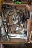 Large Assortment Of Engine Tools, Hone, Ring Compresser, Valve Compressor, Valve Grinder