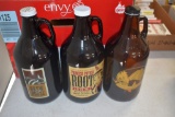 3 Growlers, Rootbeer, Hames Brewing Company, Brewhouse