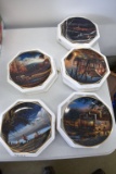 (5) Terry Redlin Collector Plates, Heartland Collection