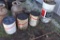 (3) Phillip Oil Cans, International Harvester 15 Gallon Barrel With Pump