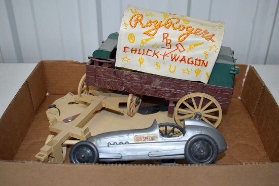Roy Rogers Chuck Wagon, Plastic 500 Special Car