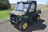 John Deere 825i DOHC Gator, UTV, EFI, Independent Rear Suspension, 4x4, Enclosed Cab, Plexi Glass Wi