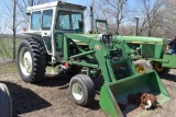 Oliver 1655 Wide Front Diesel Tractor, 16.9-38 Tires, 3 Point, 3 Hydraulics, PTO, Year A Round QT-1