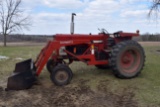 International 656 Wide Front Gas Tractor, 16.9-34 Tires, Fenders, 3 Point, Single Hydraulic, 540 PTO