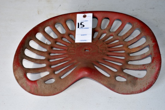 Deering Cast Iron Seat