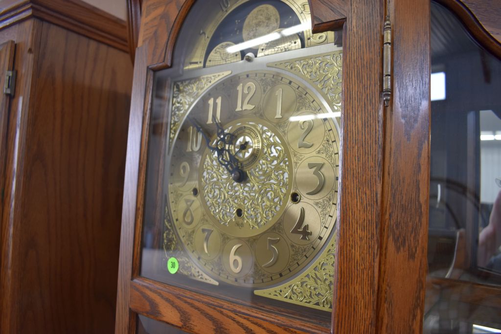 Sligh Grandfather Clock, Model:0894-1-AB, | Proxibid