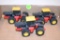 (3) Versatile 1/64th Scale 4WD Tractors