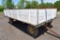 8'x14' Rock Wagon With Wood Sides, Hoist, Minnesota 6 Ton Running Gear