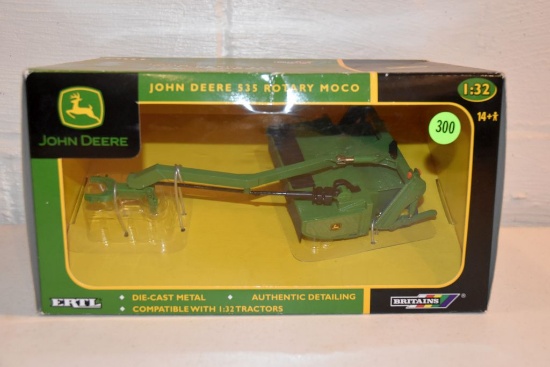 Ertl Britains John Deere 535 Rotary Moco, 1/32nd Scale, With Box