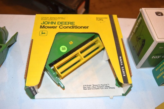 John Deere Mower Conditioner With Blueprint Replica Box, Very Good Condition