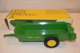 Original John Deere Toy Spreader In Original Ice Cream Box, Very Good Condition