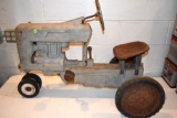 Eska Farmall Pedal Tractor With Shifter And Metal Seat,