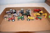(12) White, Oliver, Cockshutt, MM, Massey Harris, Deutz Allis, 1/64th Scale Tractors