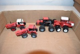 (4) International 4WD And 2+2 1/64th Scale Tractors