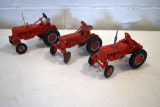 Ertl 100th Anniversary Farmall 100 Tractor, Farmall Cub tractor, Farmall A Tractor, No Boxes, May Be