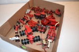 Assortment Of 1/64th Scale IH Tractors And Implements,