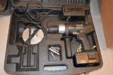 Craftsman Electric 18volt 1/2'' Drill, 1 Battery And Charger, With Hard Case