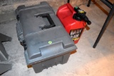 Plano Tool Box And 2.5 Gallon Gas Can