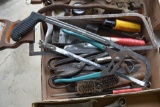 Pliers, Hack Saws, Tin Snips, Assortment Of Tools
