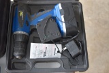 GTV 18 Volt Cordless Drill, 1 Battery And Charger, In Hard Case