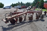 International 720 4 Bottom Plow, 3 point, Auto Reset, Coulters, SN:U02354, 4x16s