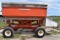 Kilbros 350 Gravity Flow Wagon, Roll Tarp, H&S 12 Ton Running Gear, With Plastic Fertilizer Auger