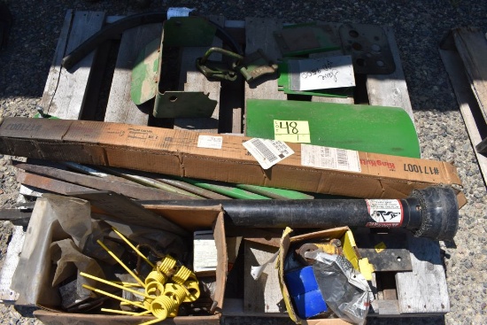 John Deere Parts, PTO Shaft Half, Knuckle Parts, JD PTO Shield, Brand New King Kutter Bale Tine