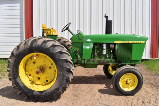 1969 John Deere 4020 Diesel Tractor, Wide Front, Open Station, 18.4x34 Tires At 70%, Single Hyd., PT