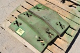 (3) John Deere Slab Weights Selling 3 X $