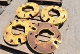 (4) John Deere 100Lbs Wheel Weights, Selling 4 X $